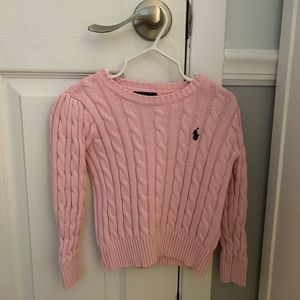 Pink Ralph Lauren sweater
